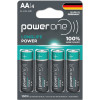 Pilas Alcalinas, Longlife Power, AA - Blister x 4 Und.